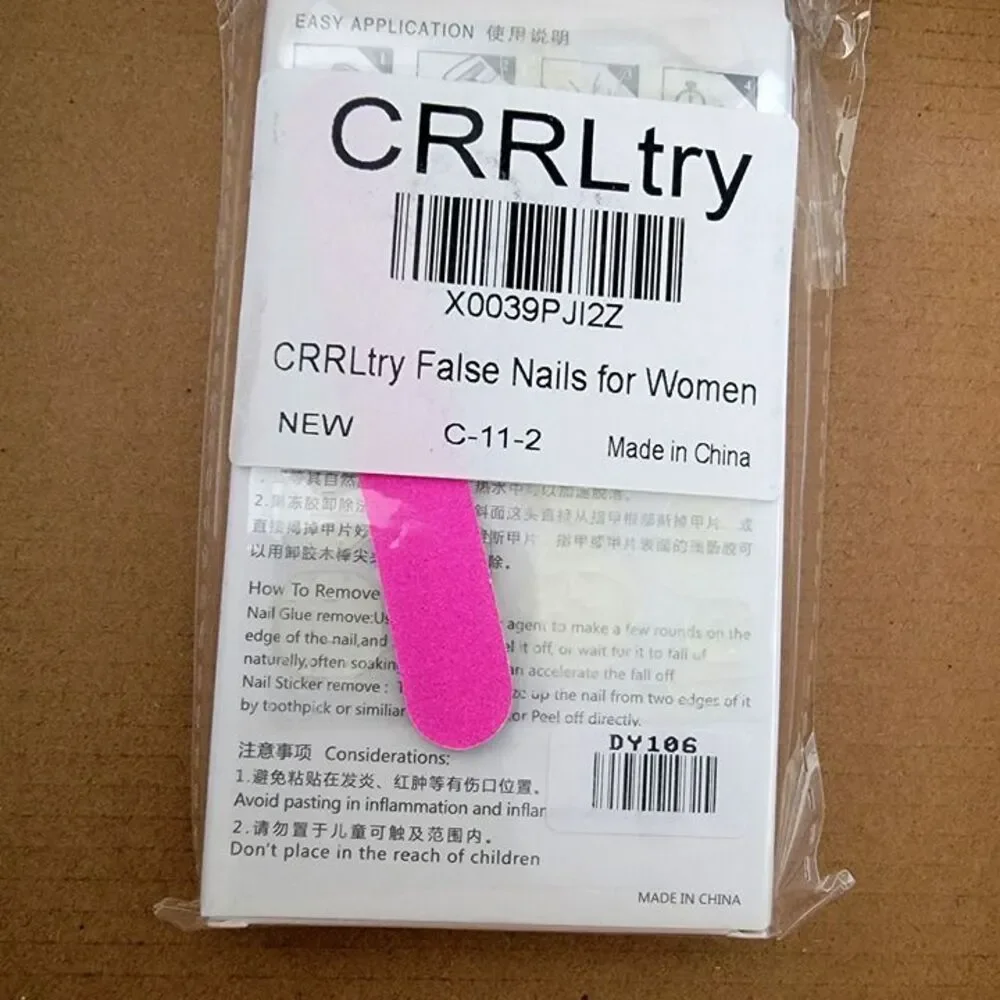 6 Packages of False Fake Nails New in Boxes